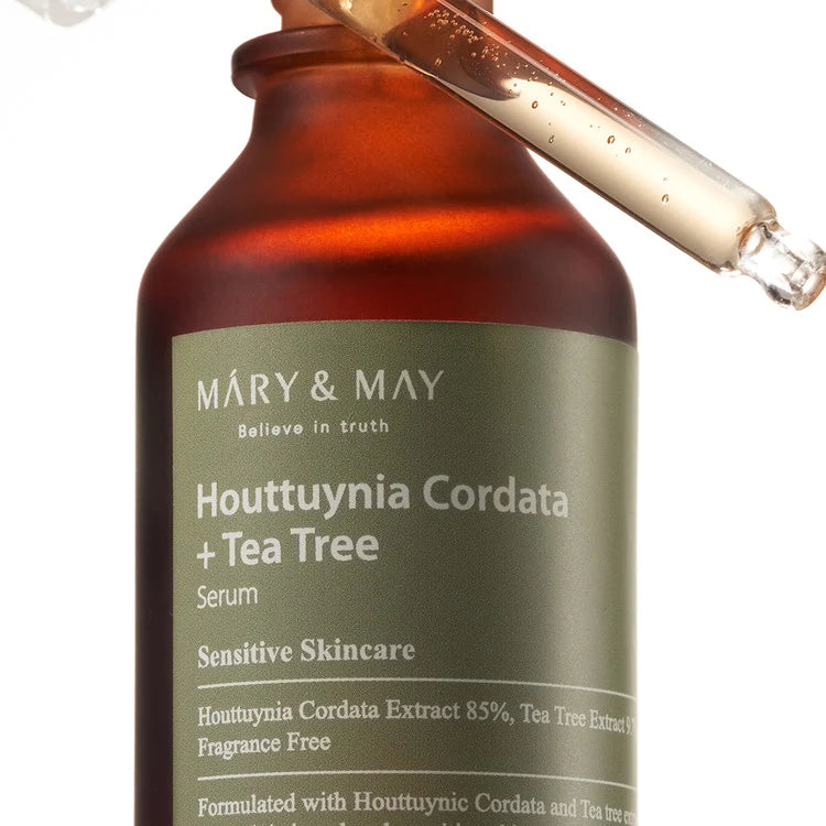 MÁRY & MAY Houttunynia Cordata + Tea Tree Serum - Serum para refinar poros