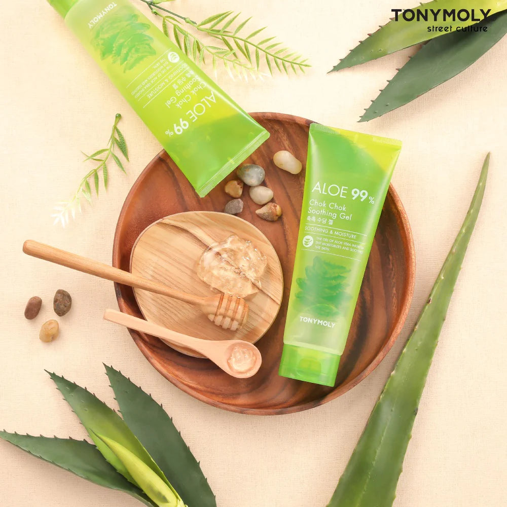 TONYMOLY Aloe 99% Chok Chok Soothing Gel - Gel aloe