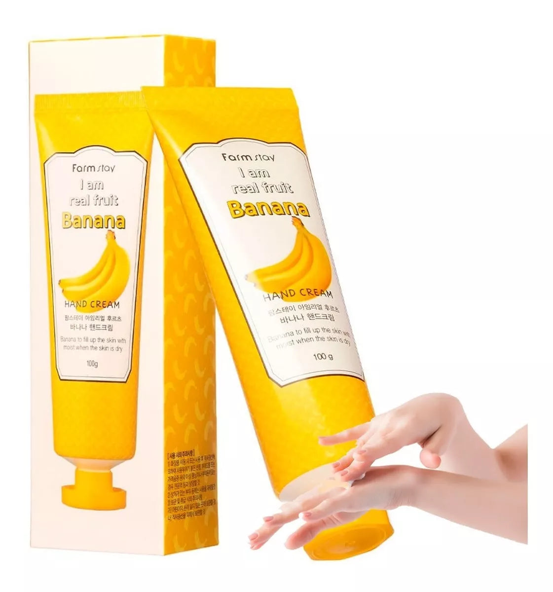 FARMSTAY I am real fruit Banana - Crema para manos