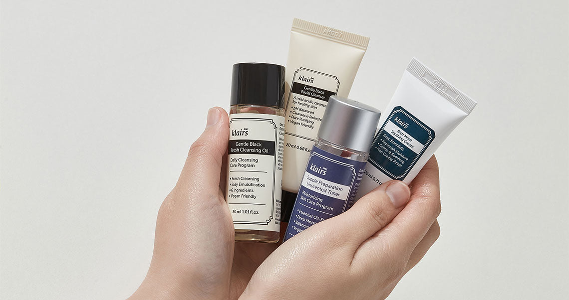 KLAIRS Skincare Trial Kit - Kit miniaturas