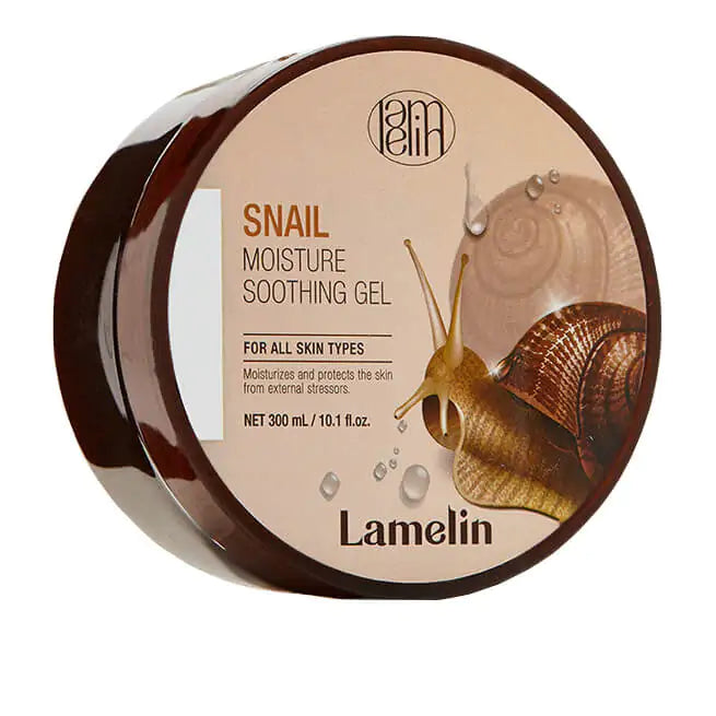 LAMELIN Snail Moisture Soothing Gel 300ml - Gel baba de caracol