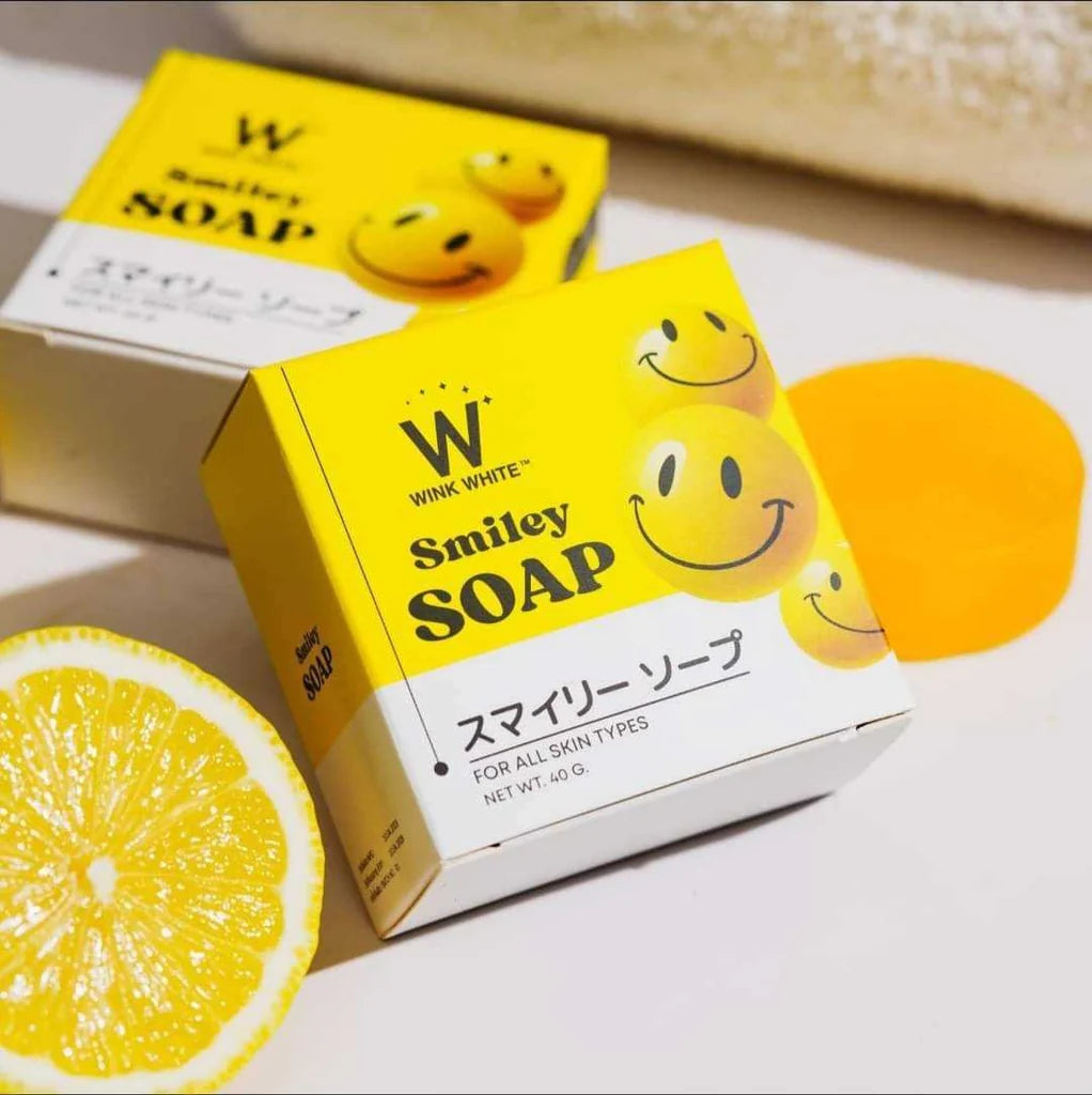 WINK WHITE - Smiley Soap (Control de melasma y pecas)
