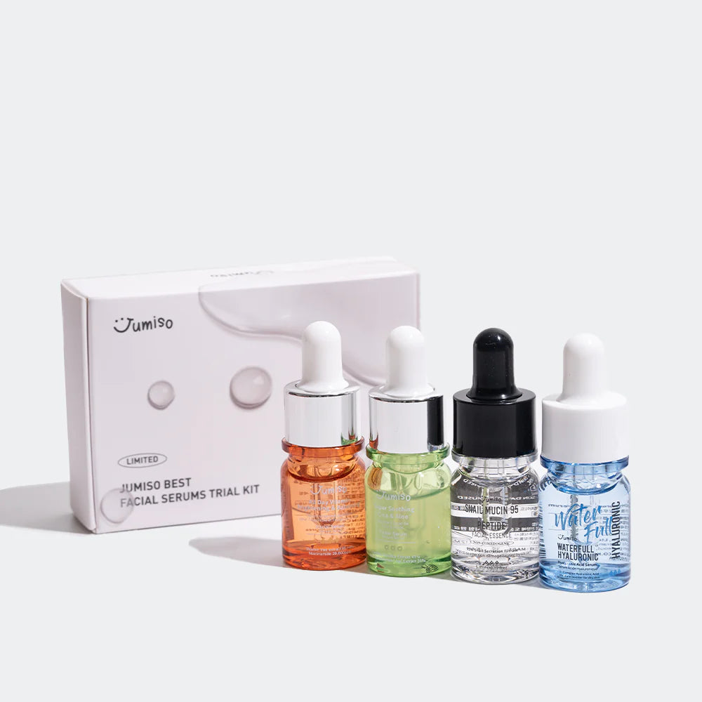 JUMISO - Best Facial Serums Trial Kit - 4 minis de 5ml