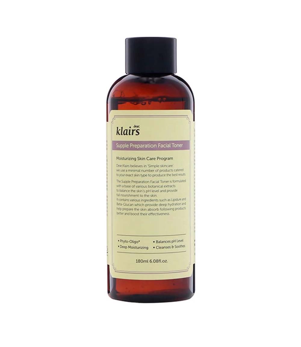 KLAIRS - Supple Preparation Facial Toner - 180ml - Tónico calmante