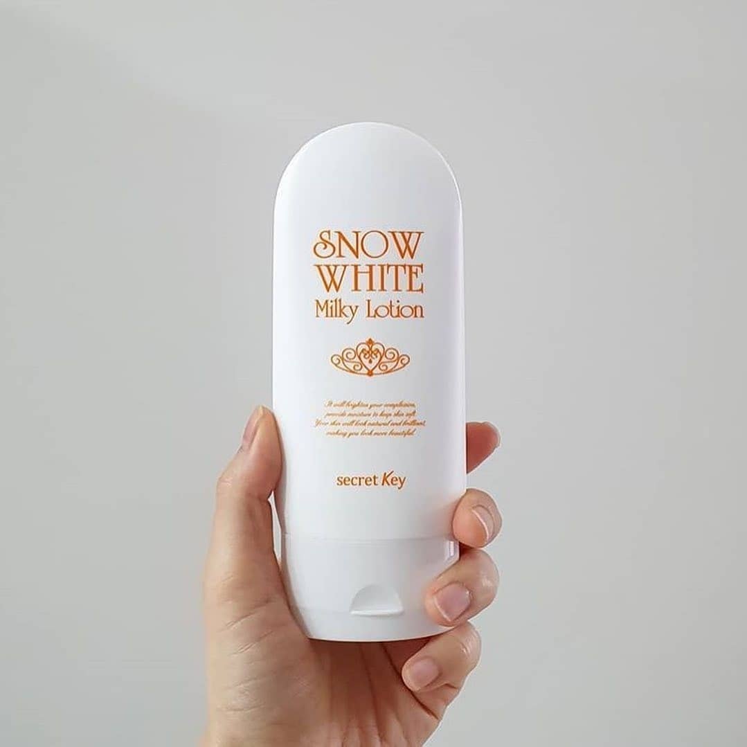 SECRET KEY SNOW WHITE MILKY LOTION - Crema aclaradora