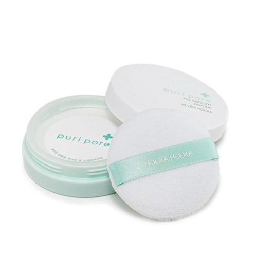 HOLIKA HOLIKA Puri Pore No Sebum Powder - Polvo facial