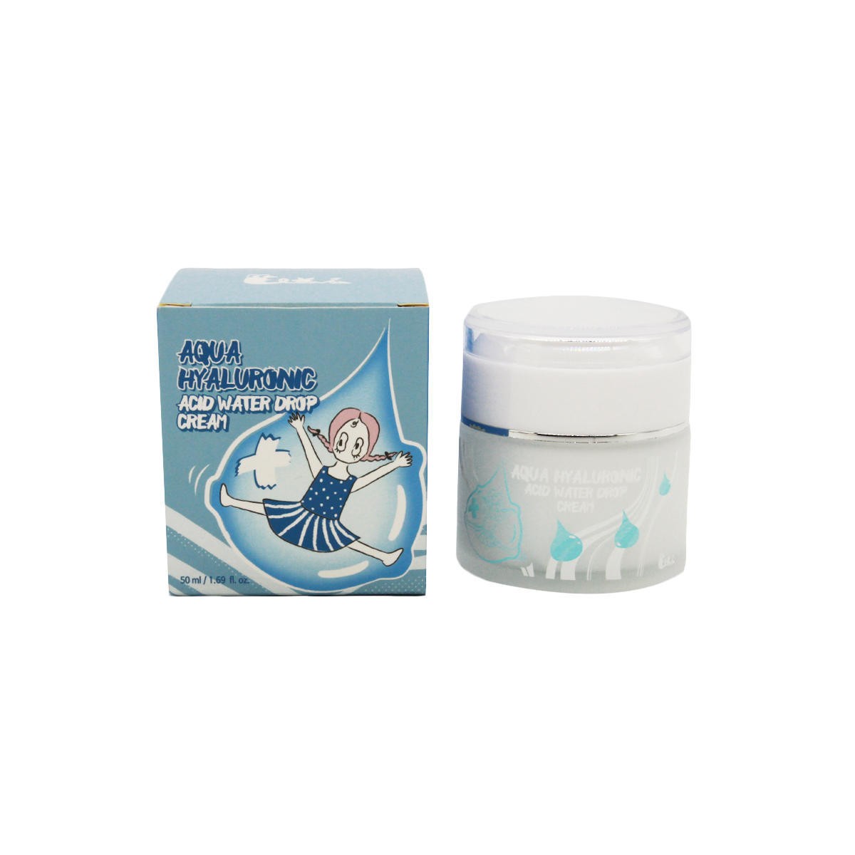 ELIZAVECCA AQUA HYALURONIC ACID WATER DROP CREAM - Crema ácido hialurónico