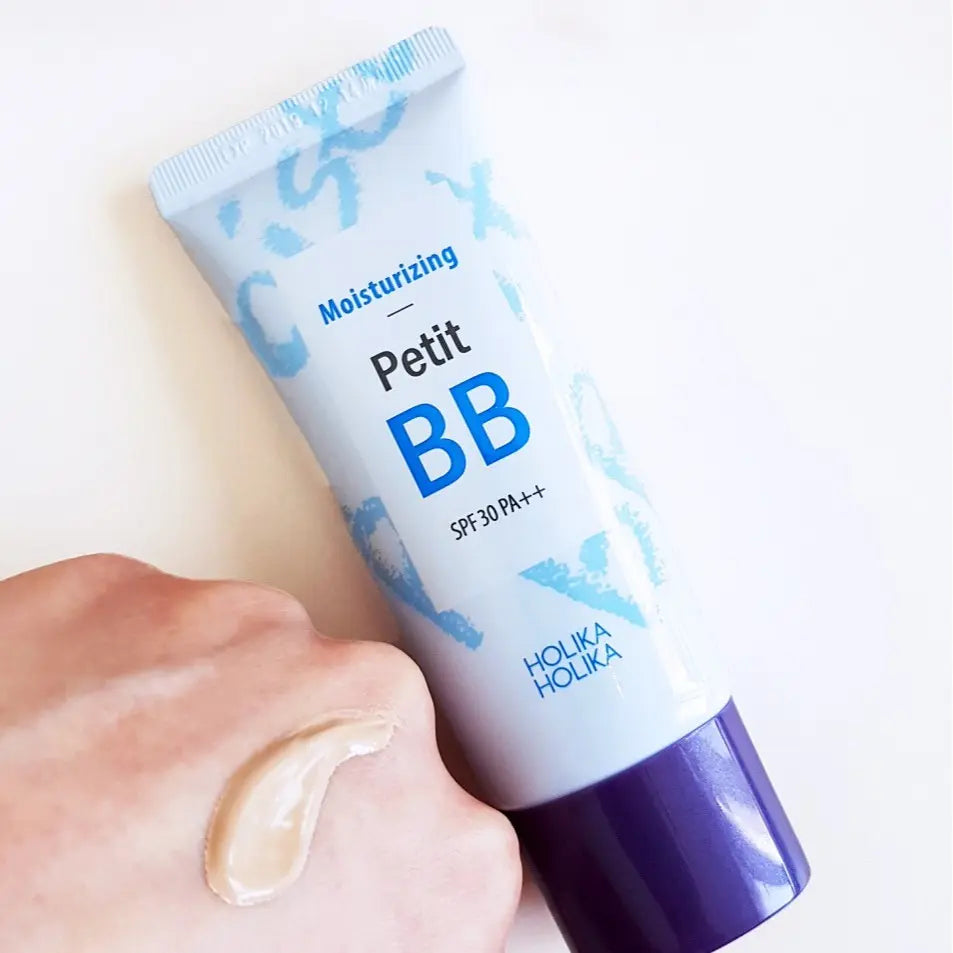 HOLIKA HOLIKA MOISTURIZING PETIT BB SPF 30PA++ Base de maquillaje