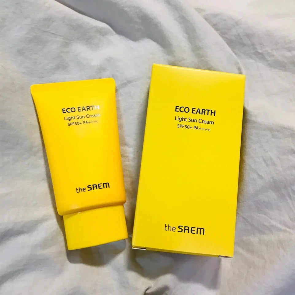 The Saem Eco Earth Light Sun Cream - Protector Solar