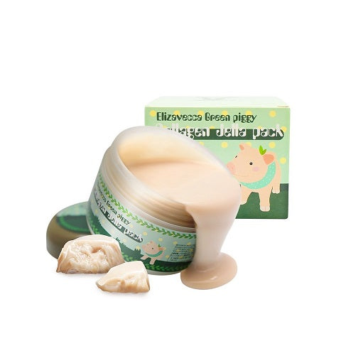 ELIZAVECCA GREEN PIGGY COLLAGEN JELLA PACK Macarilla de colágeno