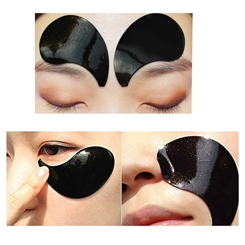 PETITFÉE BLACK PEARL & GOLD HYDROGEL EYE PATCH - Parches para ojos 60 pzs