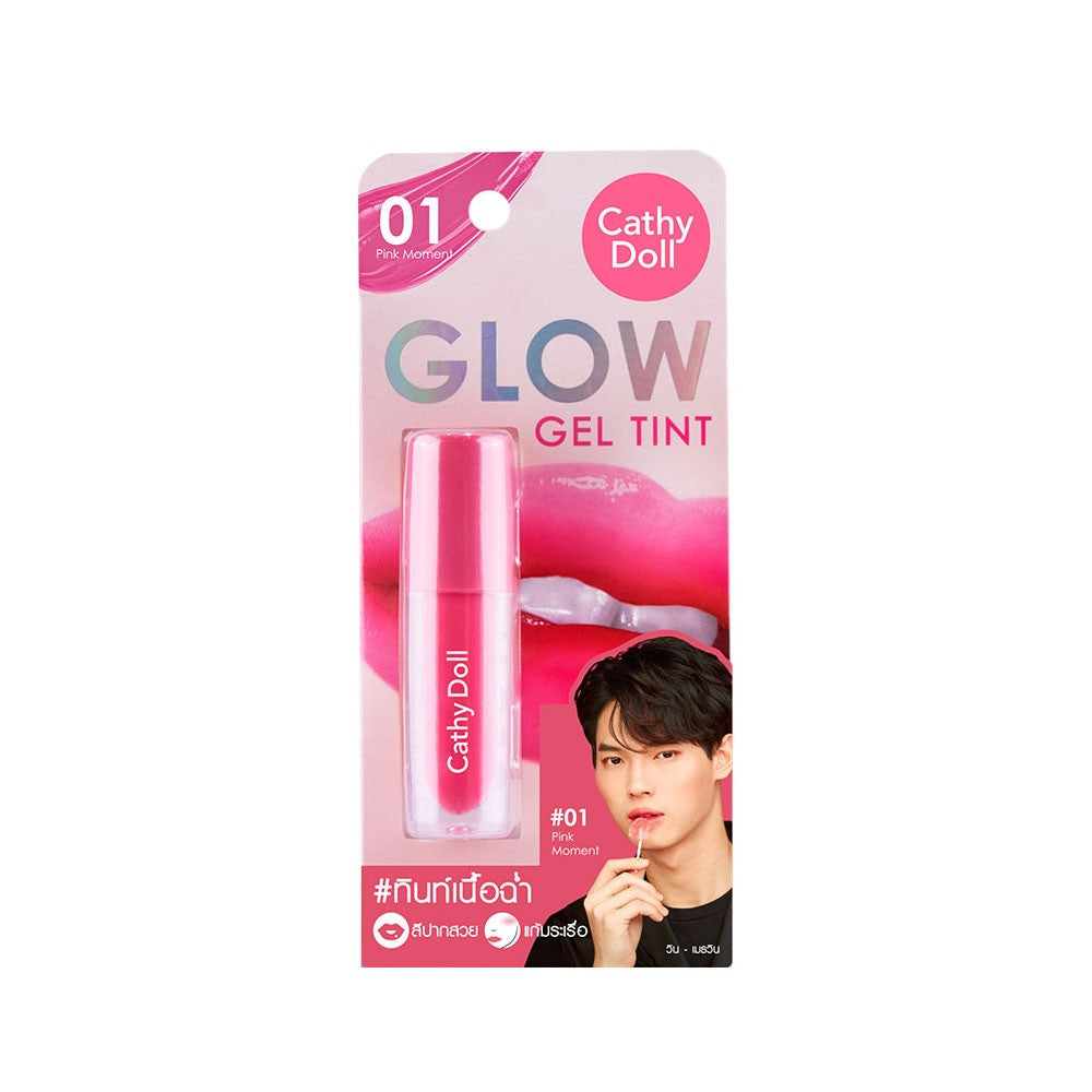 CATHY DOLL Glow Gel Tint 01 Pink Moment