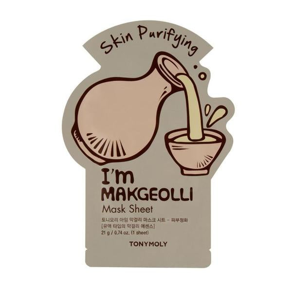 TONYMOLY I'M REAL MAKGEOLLI - Mascarilla algodón