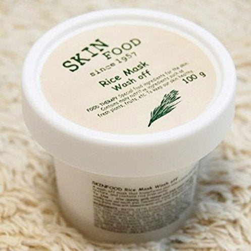 OUTLET SKINFOOD - Rice Mask Wash Off 100g Mascarilla de arroz