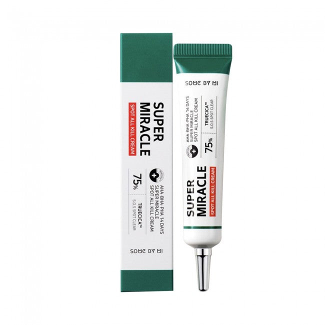 SOME BY MI SUPER MIRACLE SPOT ALL KILL CREAM - Crema contra brotes de acné