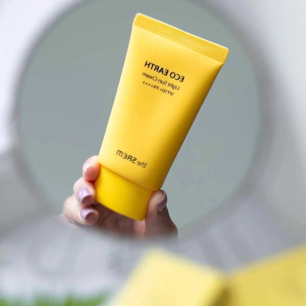 The Saem Eco Earth Light Sun Cream - Protector Solar