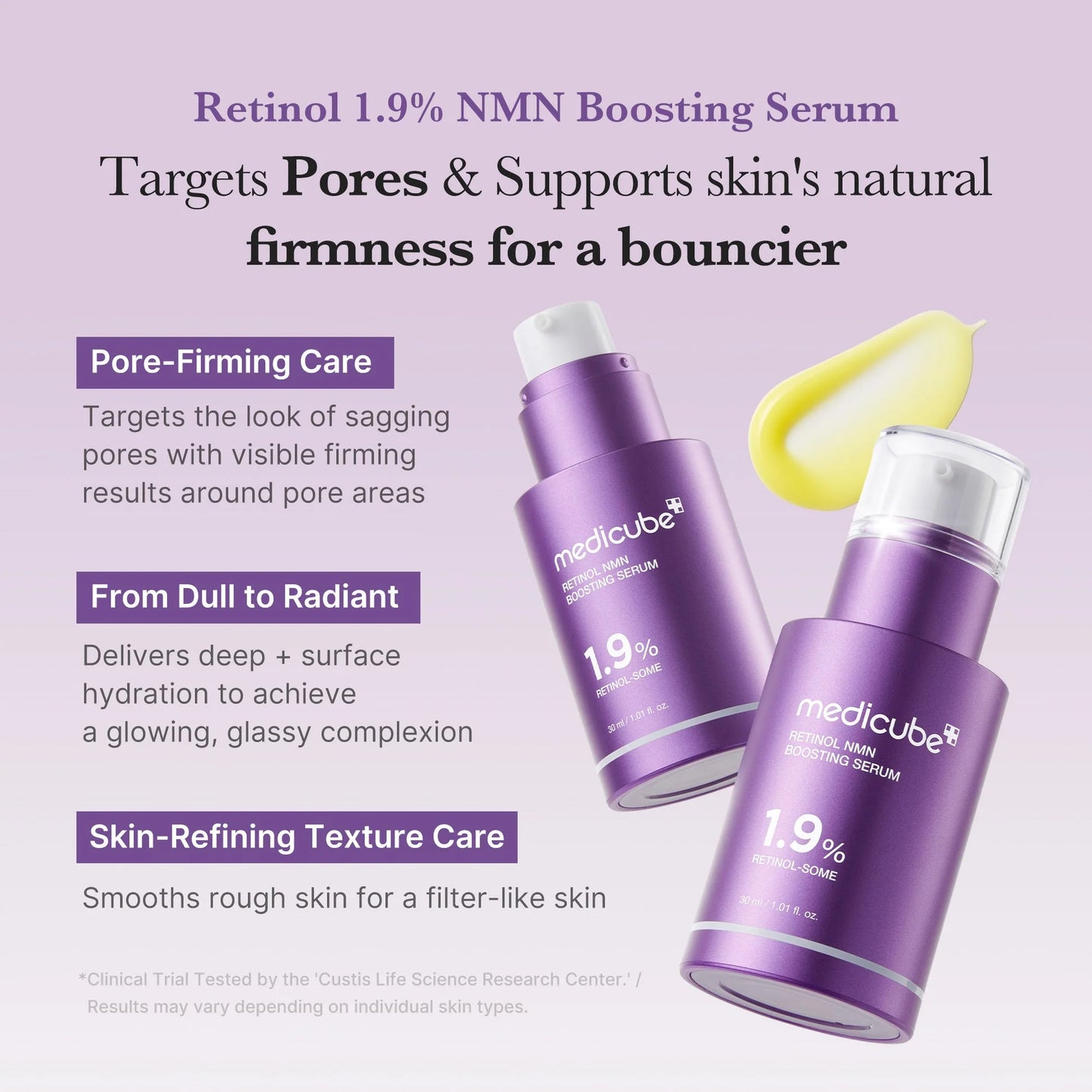 MEDICUBE - Retinol NMN Boosting Serum - 30ml Contra envejecimiento y manchas