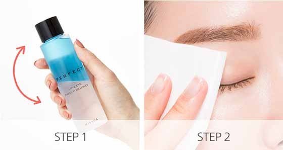 Missha Perfect Lip & Eye Makeup Remover 155ml - Desmaquillante