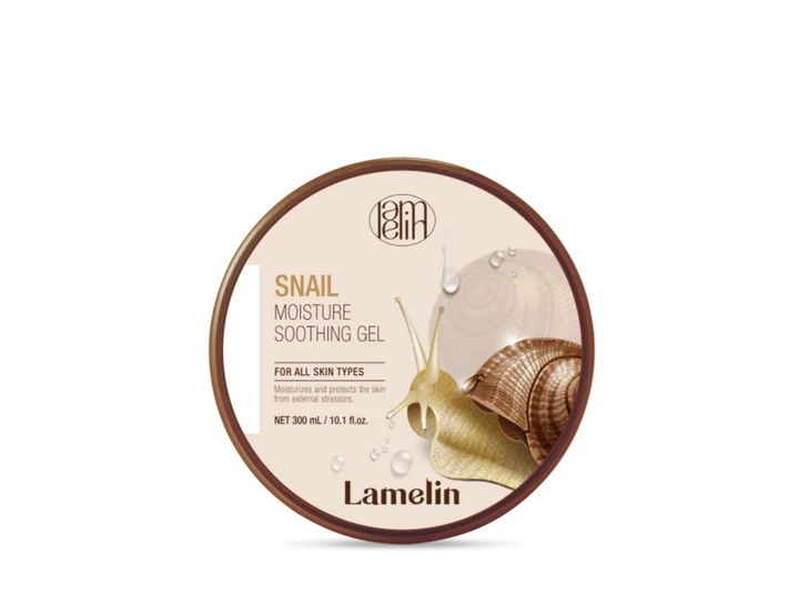 LAMELIN Snail Moisture Soothing Gel 300ml - Gel baba de caracol