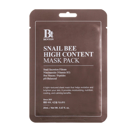 BENTON - Snail Bee High Content Mask 20gr