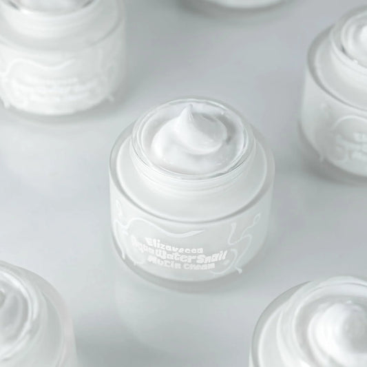 ELIZAVECCA - Aqua Water Snail Mucin Cream - 50ml Crema baba de caracol