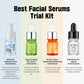 JUMISO - Best Facial Serums Trial Kit - 4 minis de 5ml