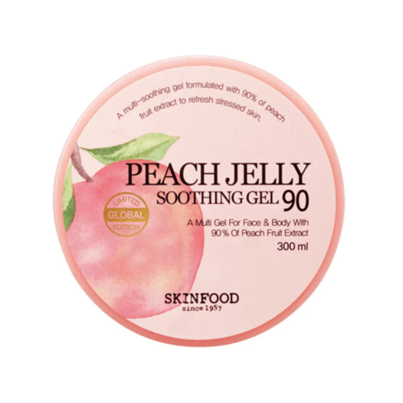 SKINFOOD Peach Jelly 90% Soothing Gel 300ml - Gel calmante