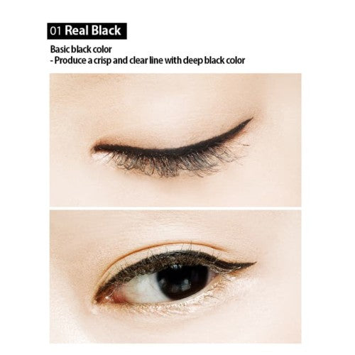 HOLIKA HOLIKA Skinny Eye Liner Real Black- Delineador para ojos negro