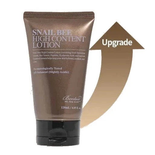 BENTON SNAIL BEE HIGH CONTENT LOTION - Loción contra manchas y antiedad 120ml