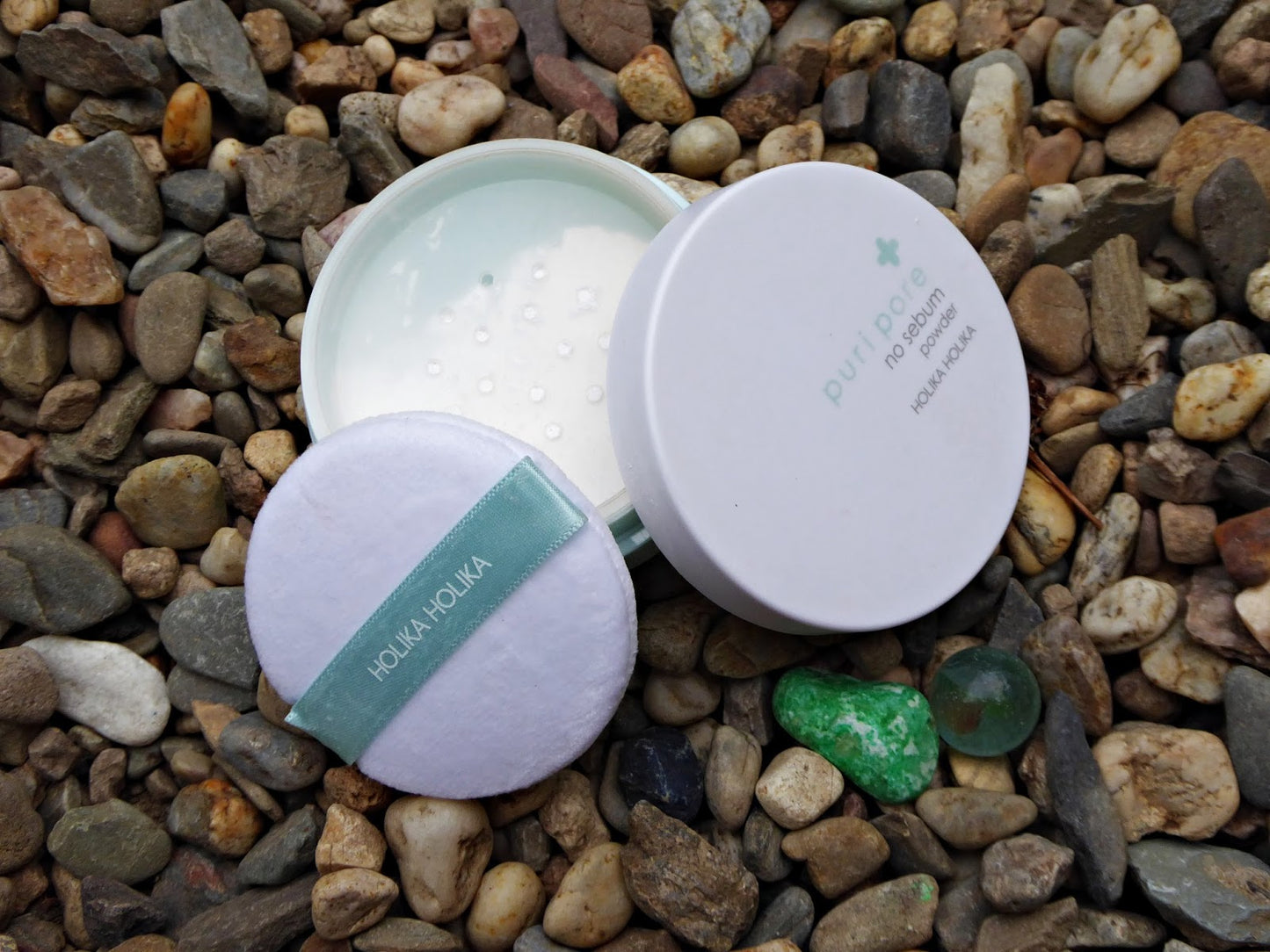 HOLIKA HOLIKA Puri Pore No Sebum Powder - Polvo facial