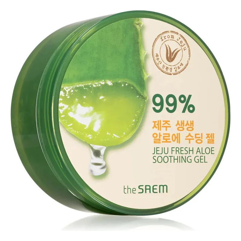 THE SAEM Jeju Fresh Aloe Soothing Gel - Gel hidratante Aloe