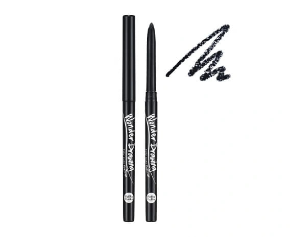 HOLIKA HOLIKA Skinny Eye Liner Real Black- Delineador para ojos negro