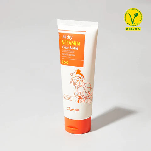JUMISO All Day Vitamin Clean & Mild Facil Cleanser Limpiador Facial - 150 ml Limpiador con Vitamina C