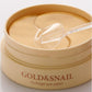 PETITFÉE Gold & Snail Hydrogel Eye Patch Parches para ojos