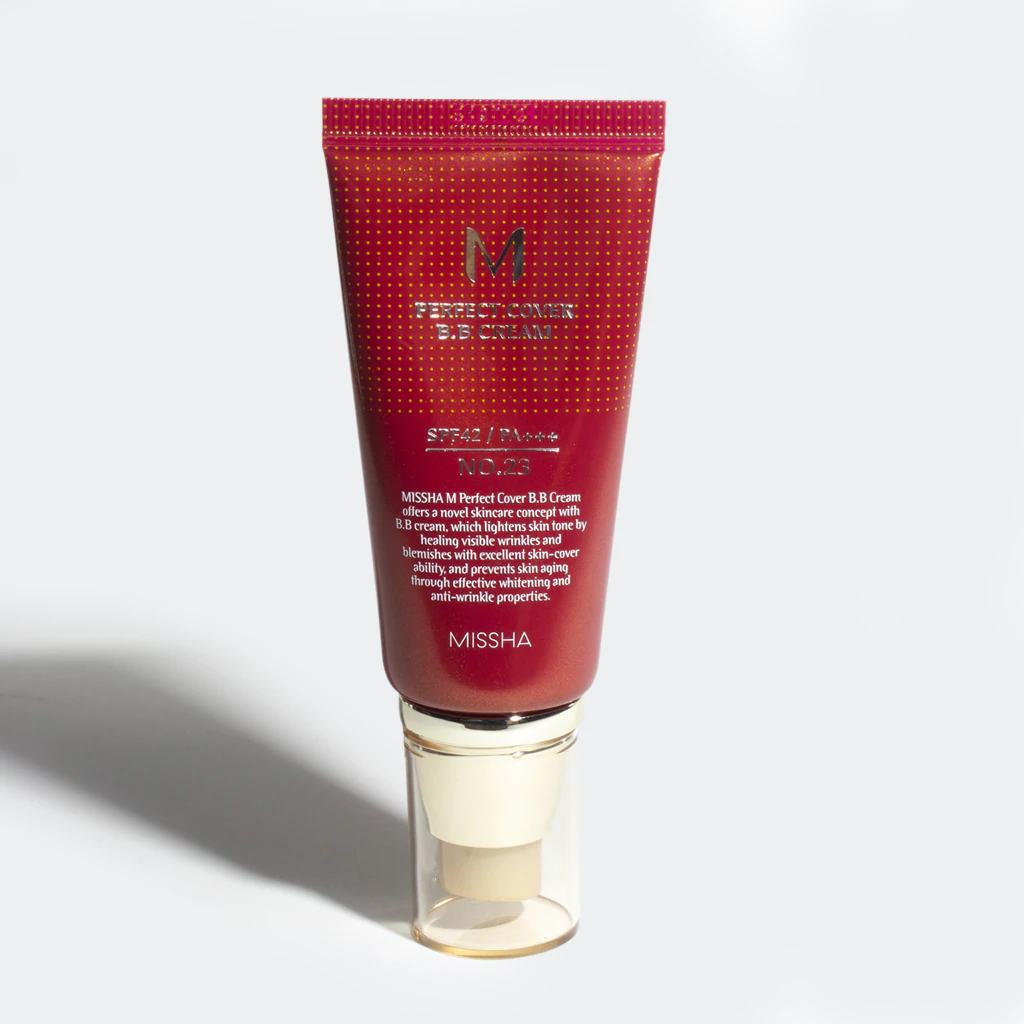 Missha Perfect Cover BB Cream SPF42 PA+++ Maquillaje con protección solar