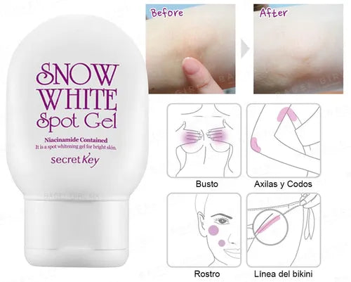 SECRET KEY Snow White Spot Gel - Crema aclarante de zonas específicas