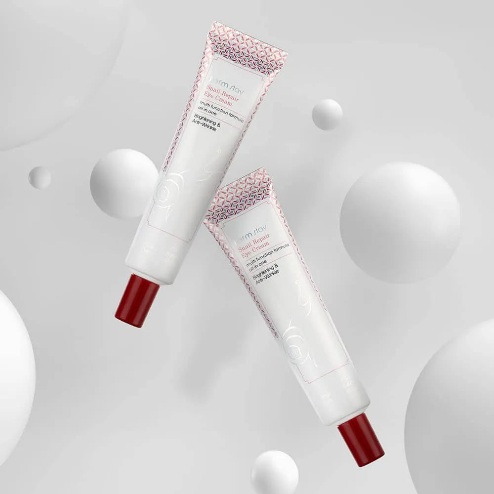 FARMSTAY Snail Repair Eye Cream - Crema para ojos restauradora 40gr