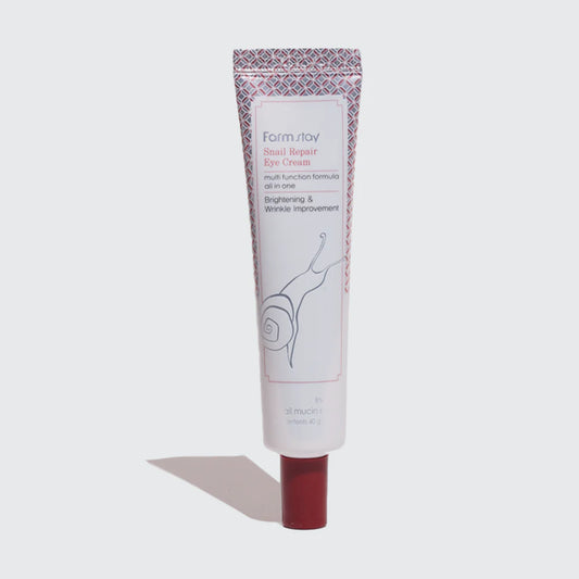 FARMSTAY Snail Repair Eye Cream - Crema para ojos restauradora 40gr