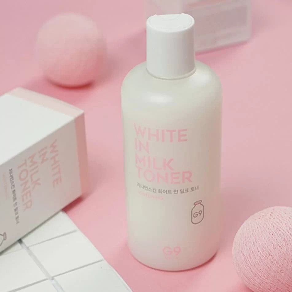G9 SKIN] WHITE IN MILK TONER - Tónico hidratante