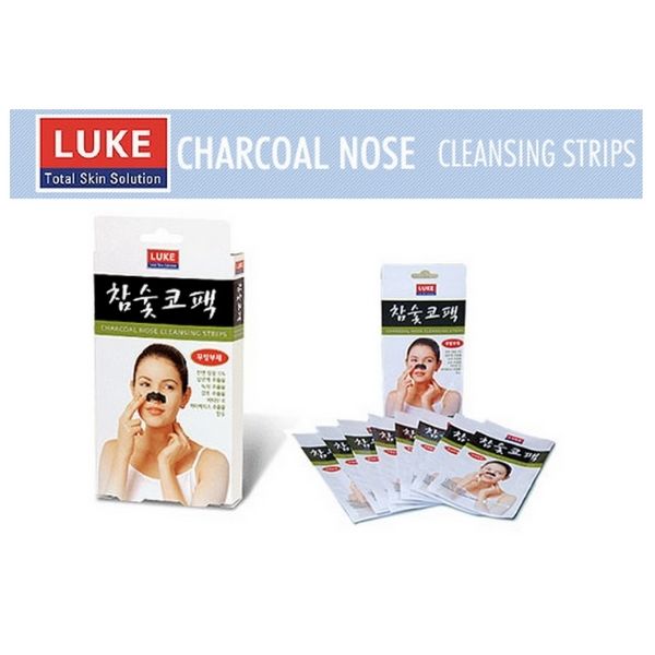 [LUKE] Charcoal nose cleansing strip