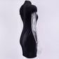 VESTIDO Qipao Terciopelo Negro