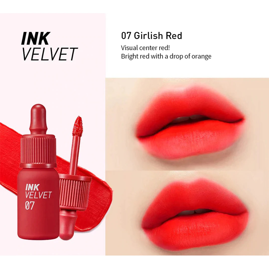 PERIPERA Ink Velvet 07 Girlish Red