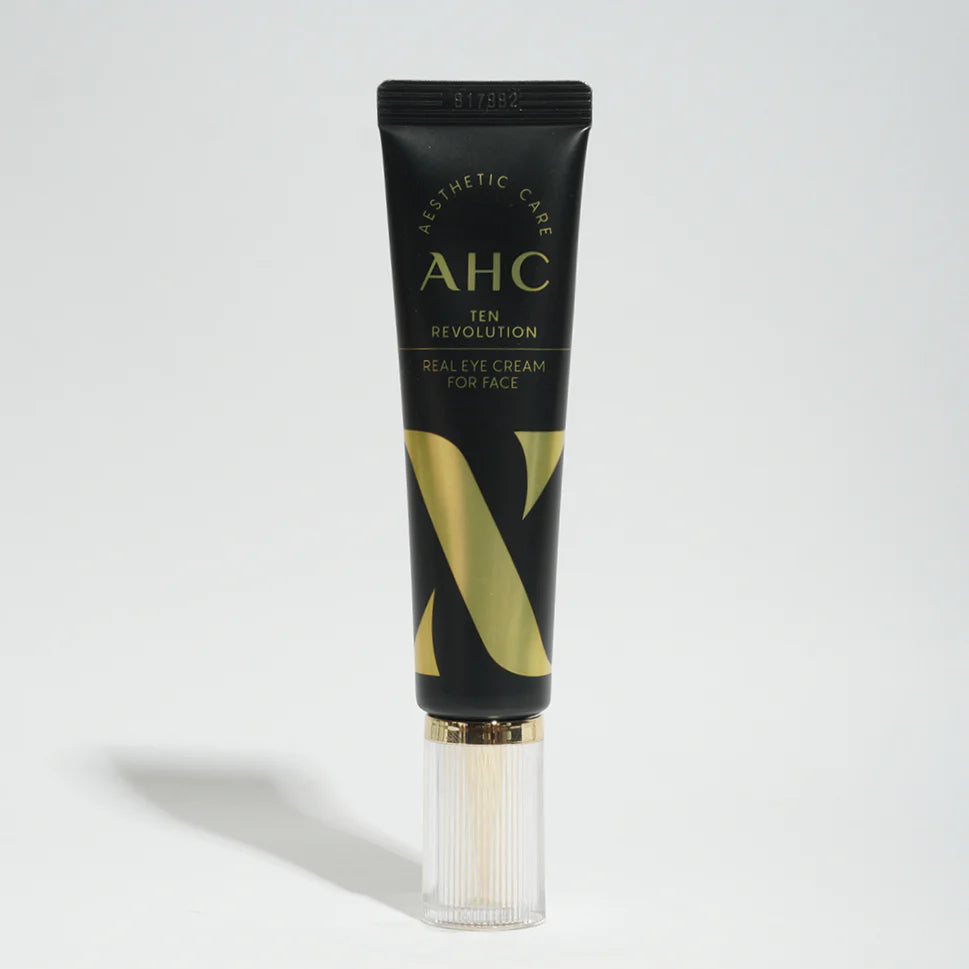 AHC - Ten Revolution Real Eye Cream For Face - Crema anti arrugas 30ml