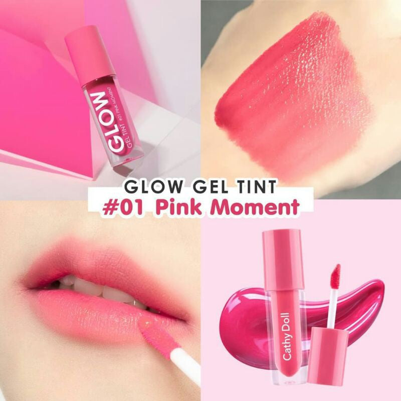 CATHY DOLL Glow Gel Tint 01 Pink Moment