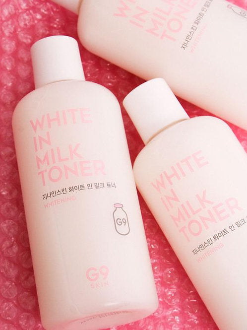 G9 SKIN] WHITE IN MILK TONER - Tónico hidratante