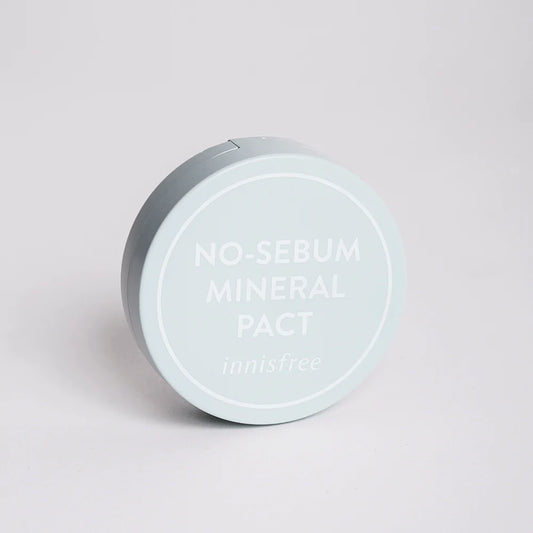 NNISFREE No Sebum Mineral Pact Polvo compacto matificante