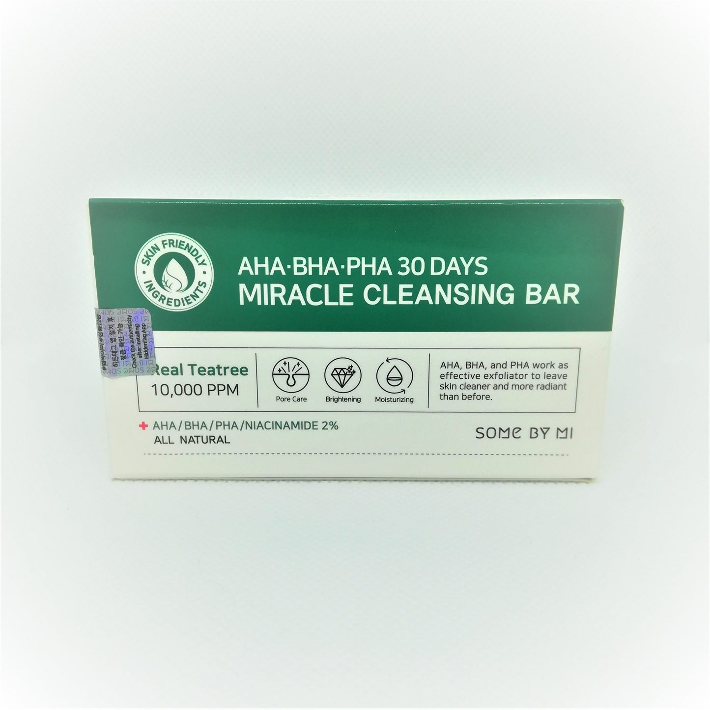 SOME BY MI AHA BHA PHA 30 Days Miracle Cleansing Bar - barra de jabón para cuidado de poros y acné